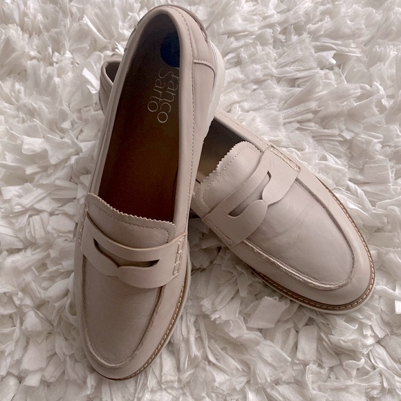 Franco Sarto Shoes - Franco Sarto nude tan loafers